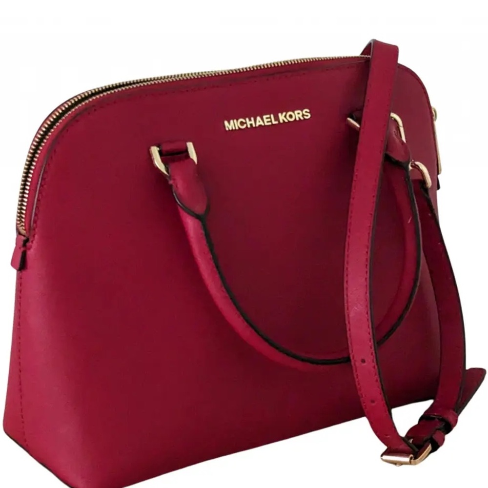 Michael Kors Red Crossbody Bag